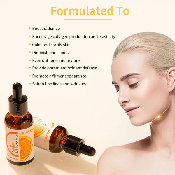 Vitamin C &amp; Hyaluronic Acid Facial Serum