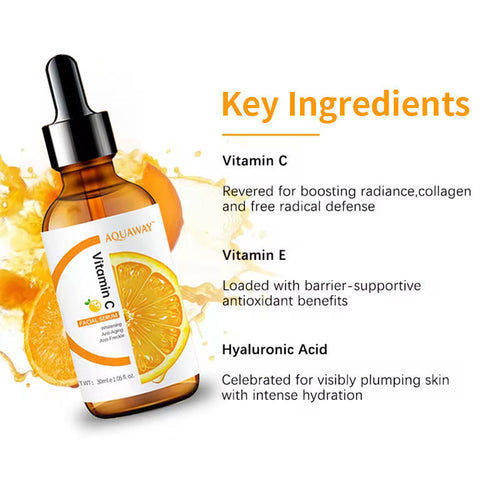 Vitamin C &amp; Hyaluronic Acid Facial Serum
